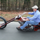 Illustration for article titled Hubless Monster Motorcycle Rolls Without Spokes